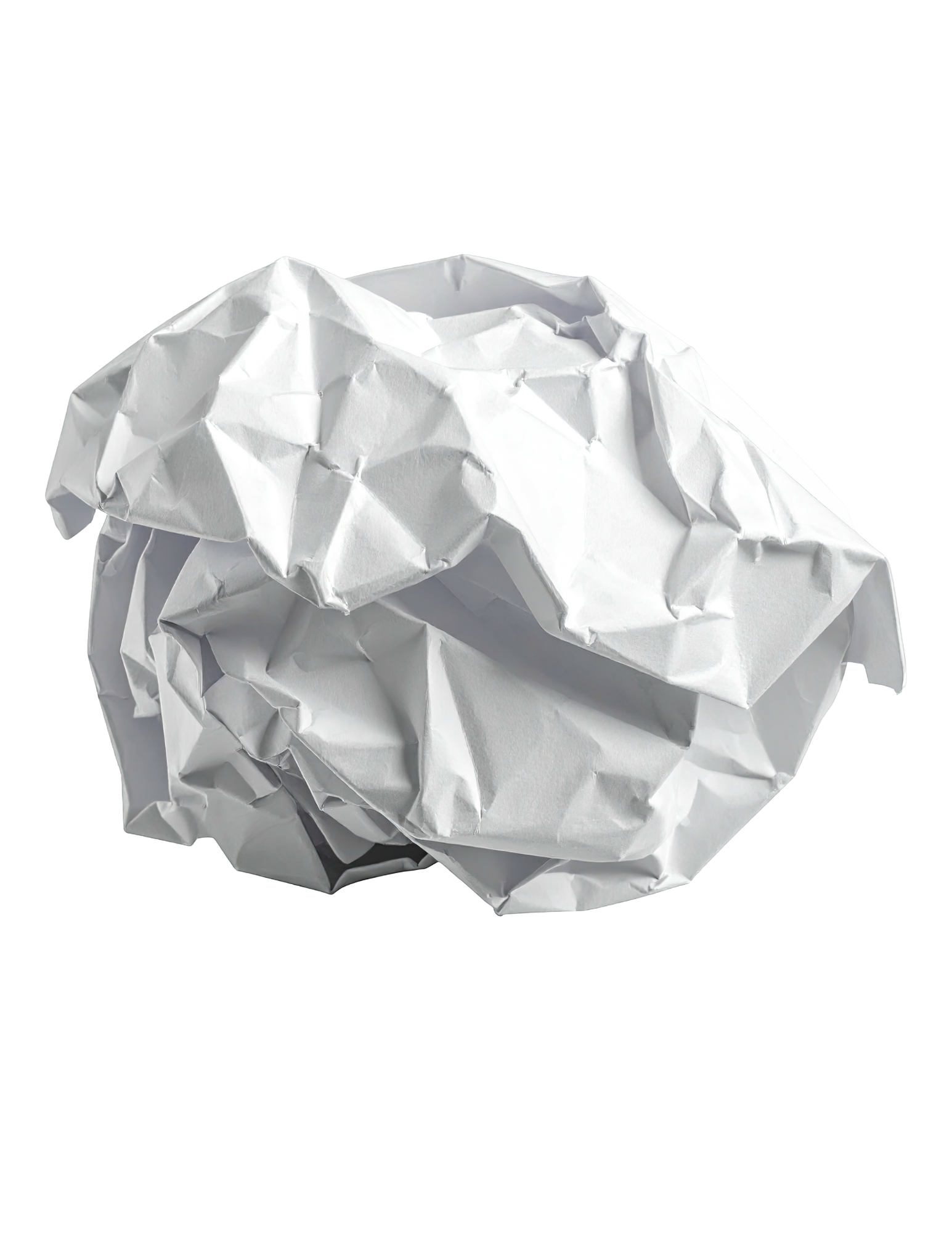 Crumpled paper